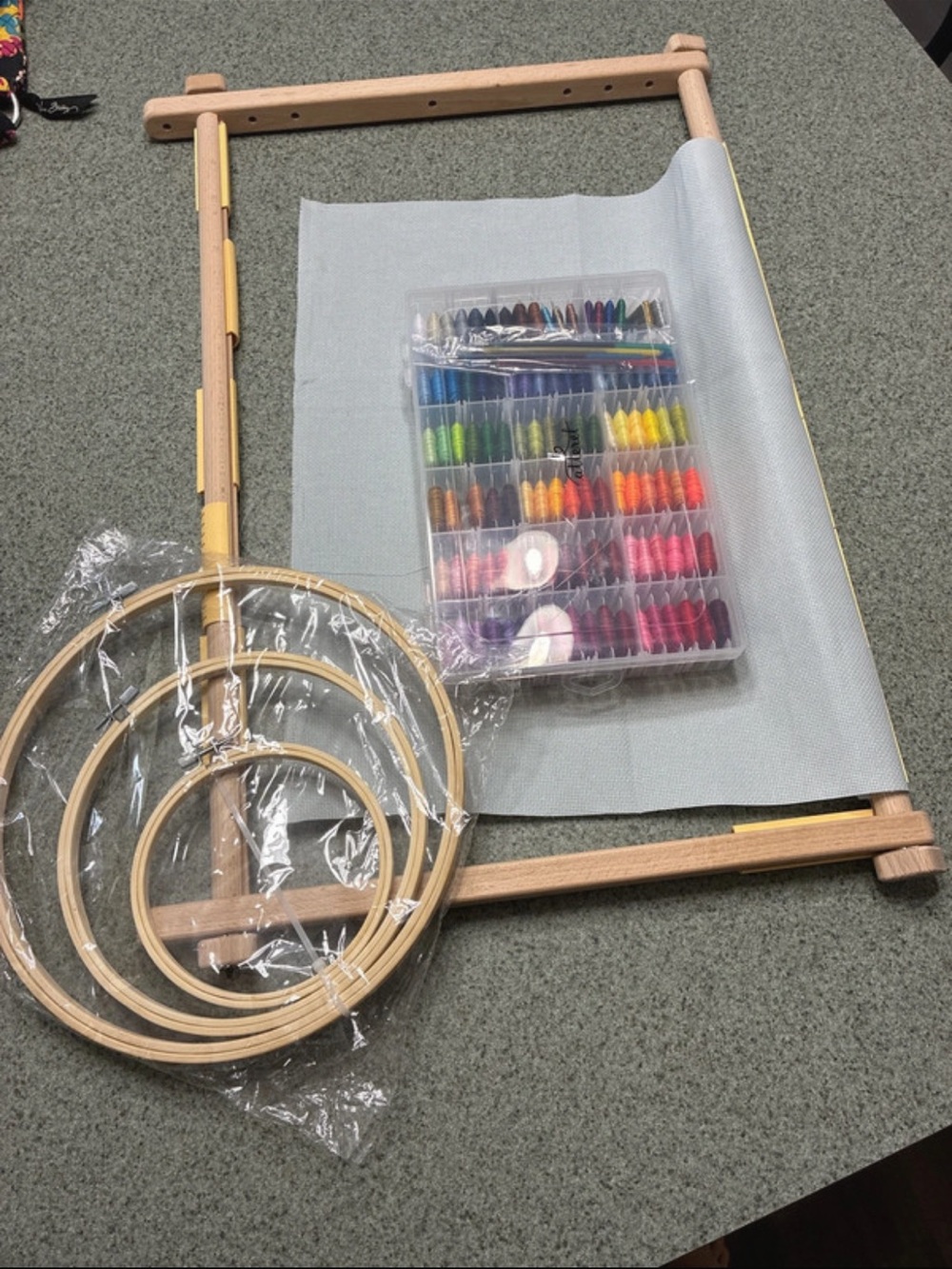 Embroidery / needle point set